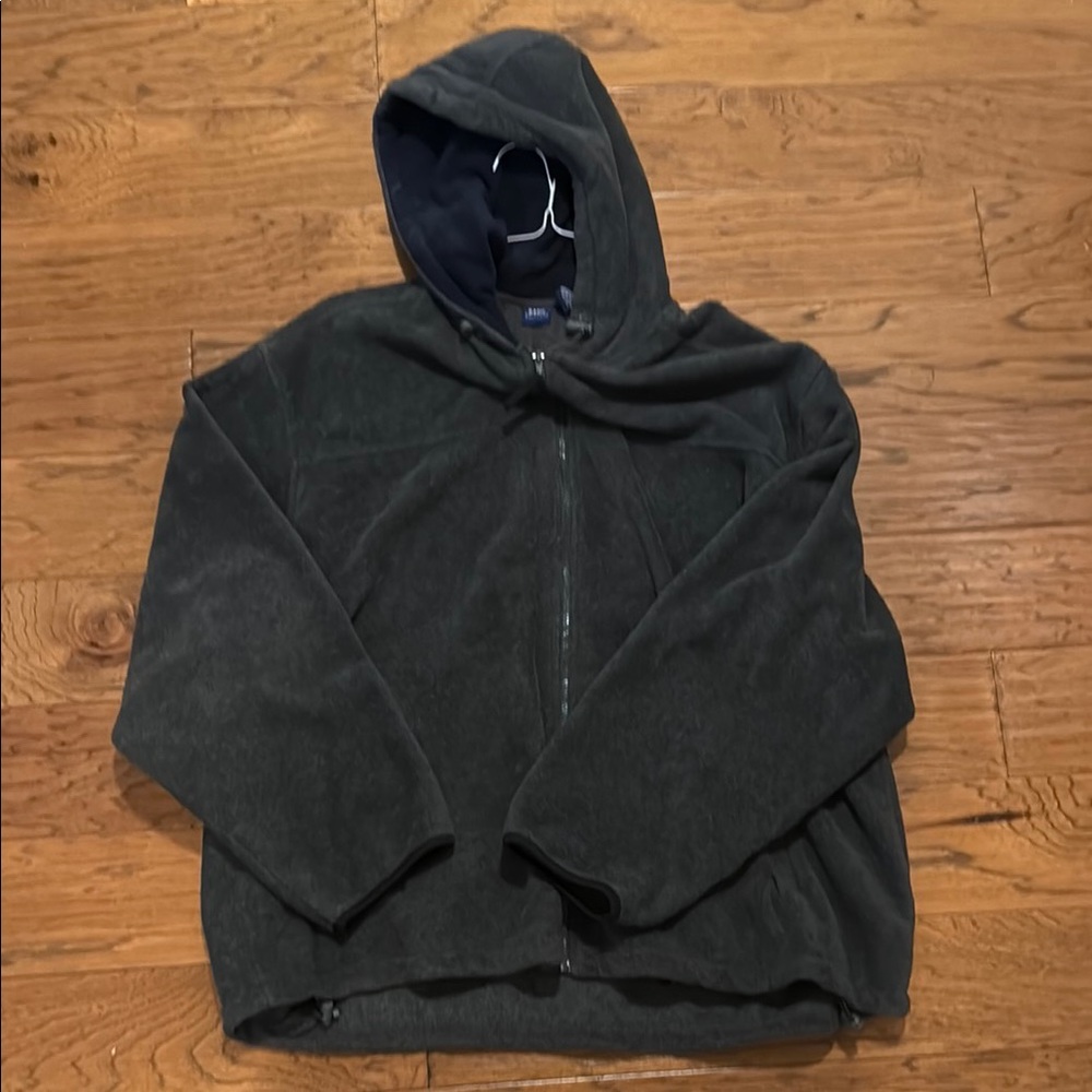 Men's Dark Gray Hooded Sweater